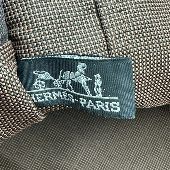 Hermes Fourre Tout Tote Toile MM with Padlock and  keys - Picture 5 of 16